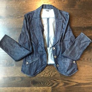 Armani Exchange fitted jean jacket
